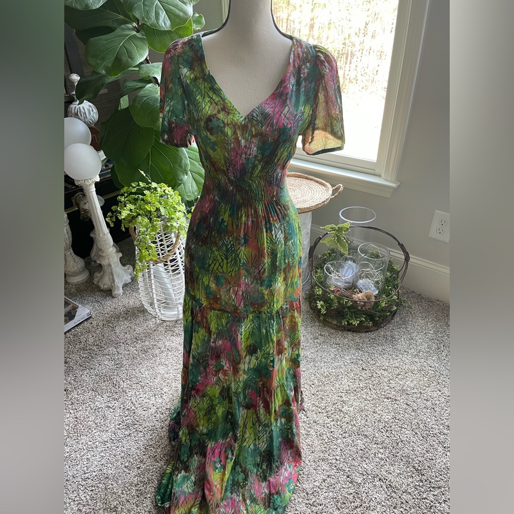 Go Fish Clothing & Jewelry Co. Woman’s Maxi dress in SZ XS is NWoT